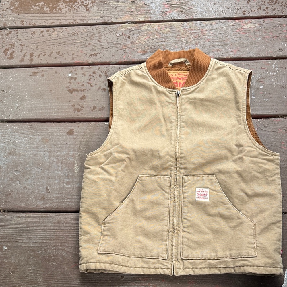Levi's Tan Vest